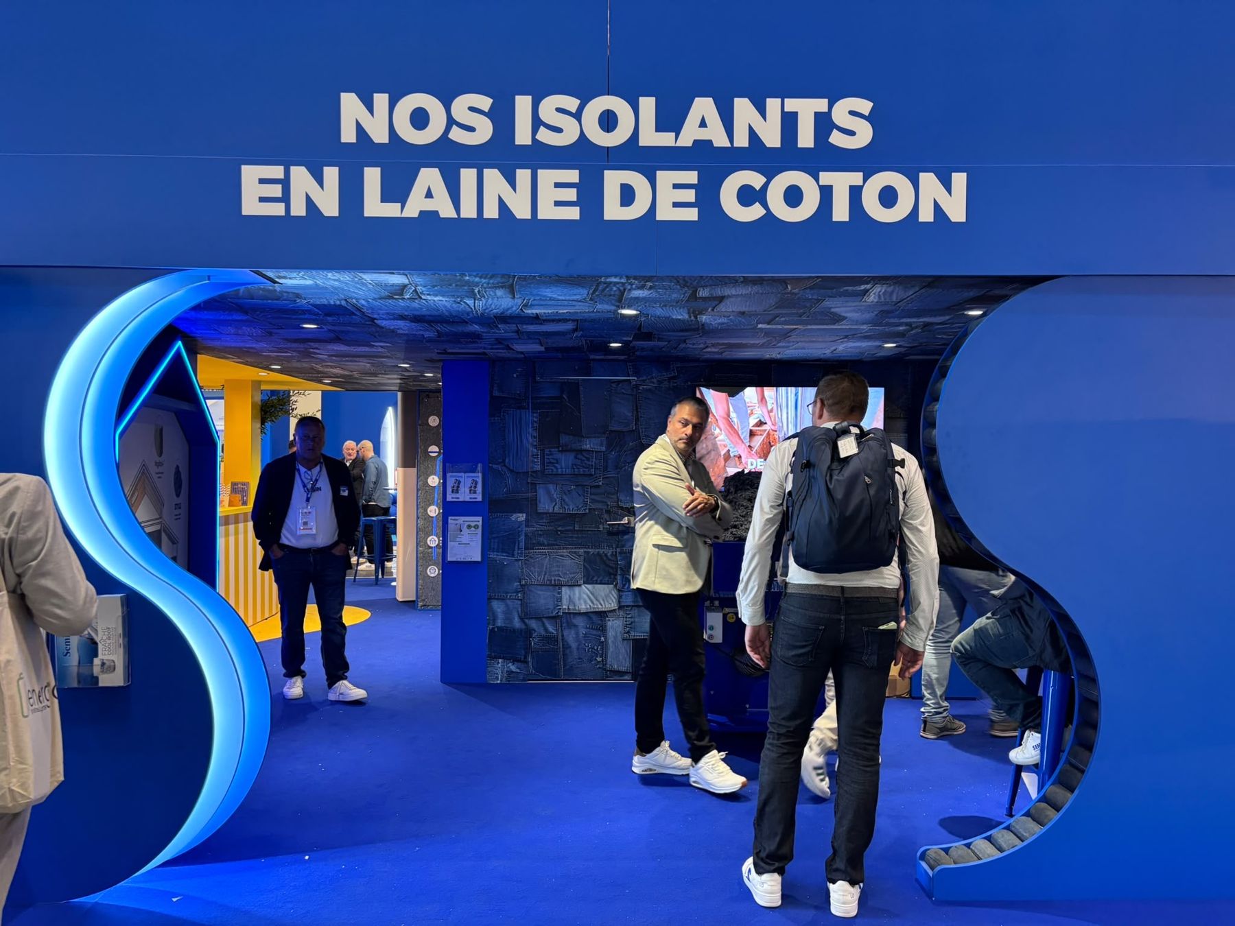 Arche lumineuse en S, Nos isolants en laine de coton